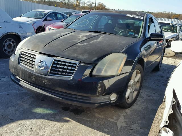 1N4BA41E55C851522 - 2005 NISSAN MAXIMA SE BLACK photo 2