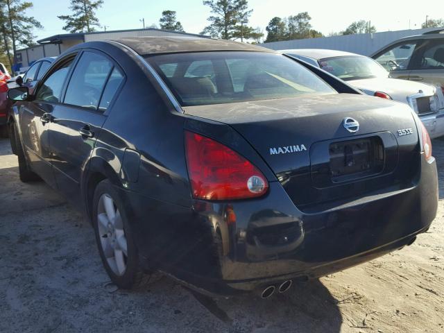 1N4BA41E55C851522 - 2005 NISSAN MAXIMA SE BLACK photo 3