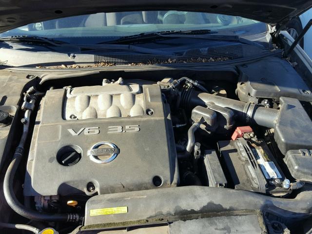 1N4BA41E55C851522 - 2005 NISSAN MAXIMA SE BLACK photo 7