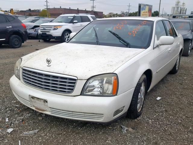 1G6KD54Y45U266277 - 2005 CADILLAC DEVILLE WHITE photo 2