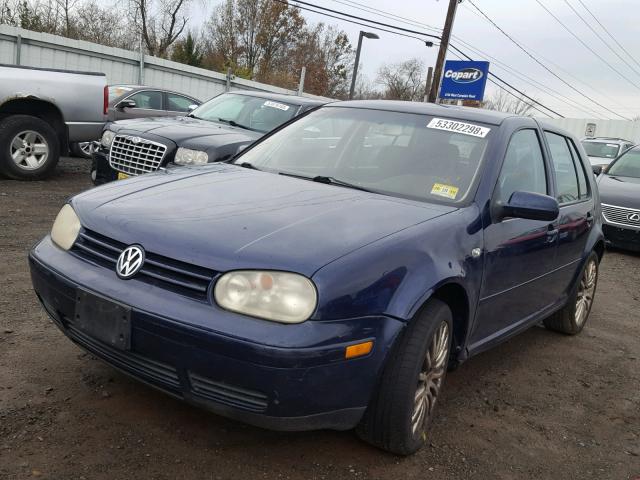 9BWFK61J434062969 - 2003 VOLKSWAGEN GOLF GL BLUE photo 2