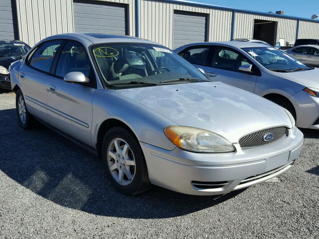 1FAFP56U26A163593 - 2006 FORD TAURUS SEL SILVER photo 1