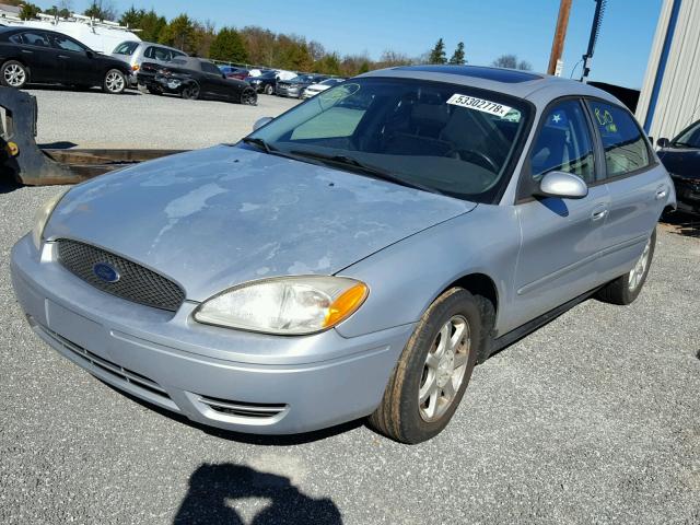 1FAFP56U26A163593 - 2006 FORD TAURUS SEL SILVER photo 2