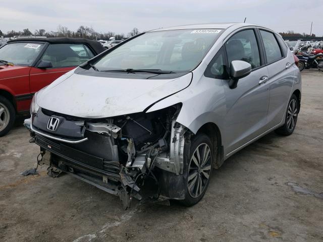 3HGGK5H84FM703432 - 2015 HONDA FIT EX SILVER photo 2