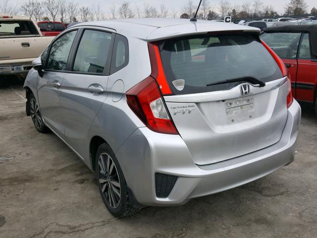 3HGGK5H84FM703432 - 2015 HONDA FIT EX SILVER photo 3