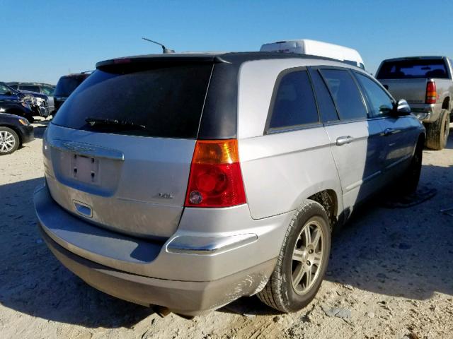 2A8GM68X77R327057 - 2007 CHRYSLER PACIFICA T SILVER photo 4