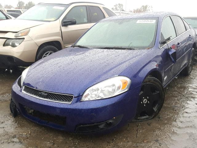 2G1WD58C569397349 - 2006 CHEVROLET IMPALA SUP ლურჯი ფოტო 2