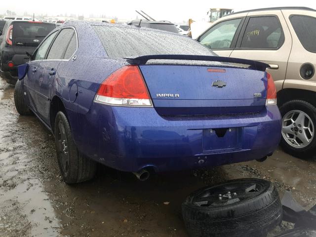 2G1WD58C569397349 - 2006 CHEVROLET IMPALA SUP ლურჯი ფოტო 3