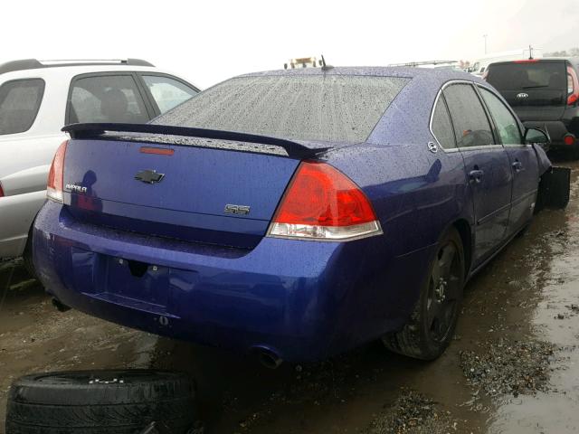 2G1WD58C569397349 - 2006 CHEVROLET IMPALA SUP ლურჯი ფოტო 4