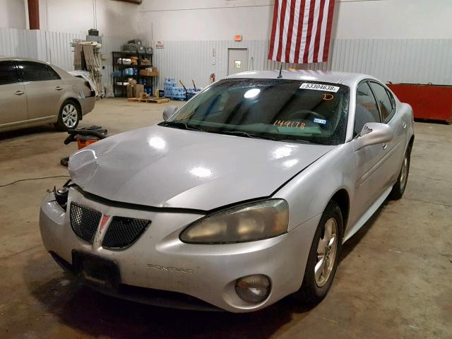 2G2WP522351149178 - 2005 PONTIAC GRAND PRIX SILVER photo 2