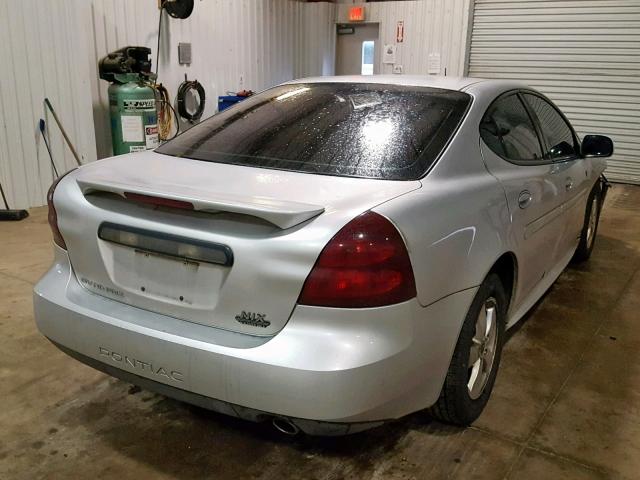 2G2WP522351149178 - 2005 PONTIAC GRAND PRIX SILVER photo 4