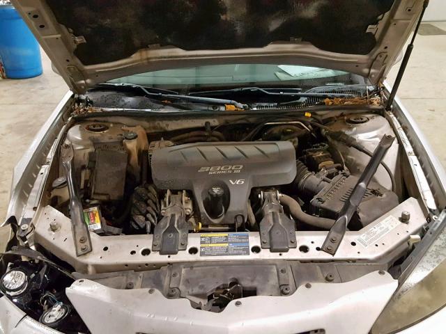 2G2WP522351149178 - 2005 PONTIAC GRAND PRIX SILVER photo 7