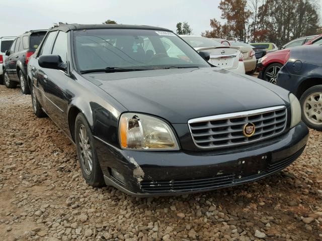 1G6KE57Y63U149306 - 2003 CADILLAC DEVILLE DH BLACK photo 1