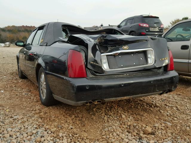 1G6KE57Y63U149306 - 2003 CADILLAC DEVILLE DH BLACK photo 3