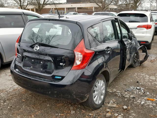 3N1CE2CP6GL359663 - 2016 NISSAN VERSA NOTE BLACK photo 4