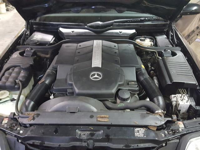 WDBFA68F52F201247 - 2002 MERCEDES-BENZ SL 500 BLACK photo 7