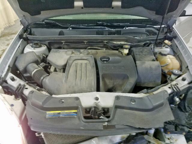 1G1AZ54F657622695 - 2005 CHEVROLET COBALT LT SILVER photo 7