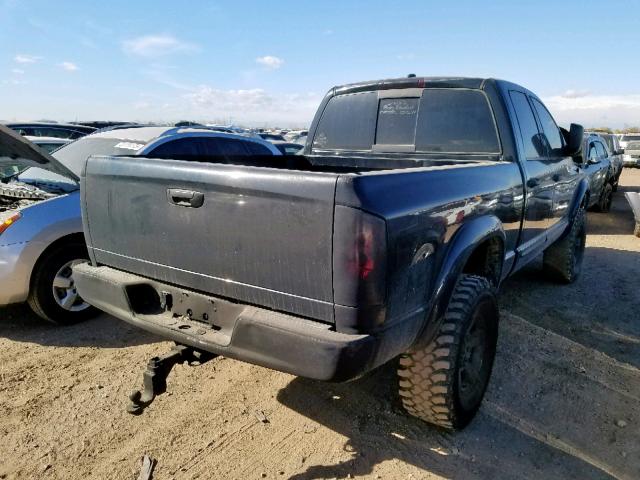 3D7KS28C55G823089 - 2005 DODGE RAM 2500 S შავი ფოტო 4