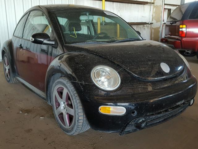 3VWCK31C45M406124 - 2005 VOLKSWAGEN NEW BEETLE BLACK photo 1