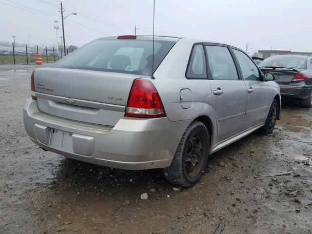 1G1ZT61896F231242 - 2006 CHEVROLET MALIBU MAX GRAY photo 4