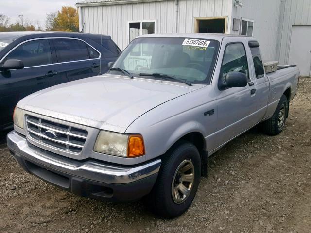 1FTYR44E22TA11833 - 2002 FORD RANGER SUP SILVER photo 2