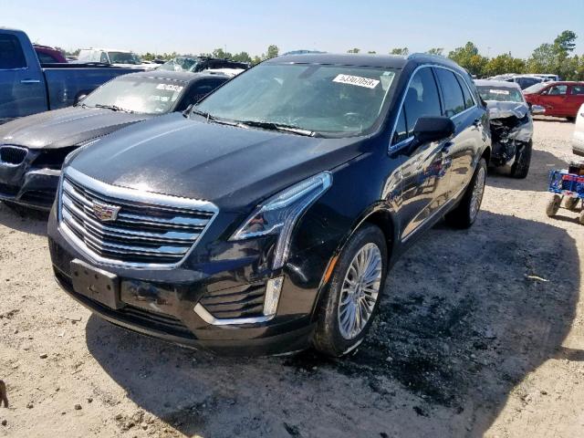 1GYKNBRS1HZ151294 - 2017 CADILLAC XT5 LUXURY BLACK photo 2