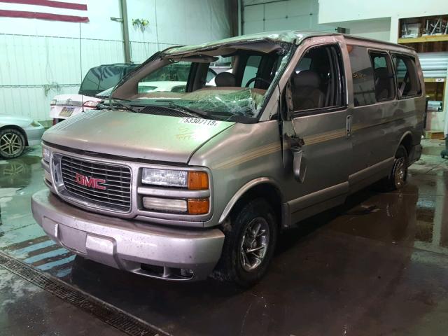 1GKFG65R221119993 - 2002 GMC SAVANA G15 TAN photo 2