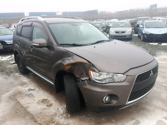 JA4JT5AX9AZ605856 - 2010 MITSUBISHI OUTLANDER BROWN photo 1