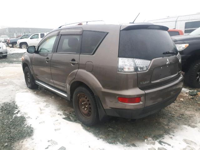 JA4JT5AX9AZ605856 - 2010 MITSUBISHI OUTLANDER BROWN photo 3