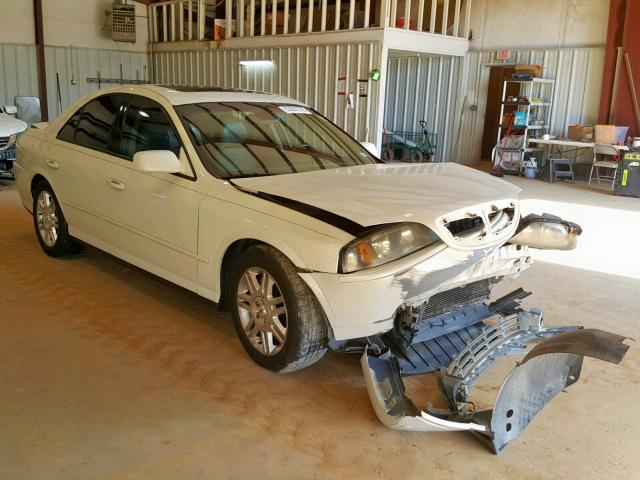 1LNHM87A03Y686417 - 2003 LINCOLN LS WHITE photo 1
