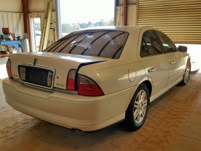 1LNHM87A03Y686417 - 2003 LINCOLN LS WHITE photo 4