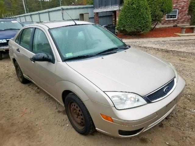 1FAFP34N66W112696 - 2006 FORD FOCUS ZX4 BEIGE photo 1