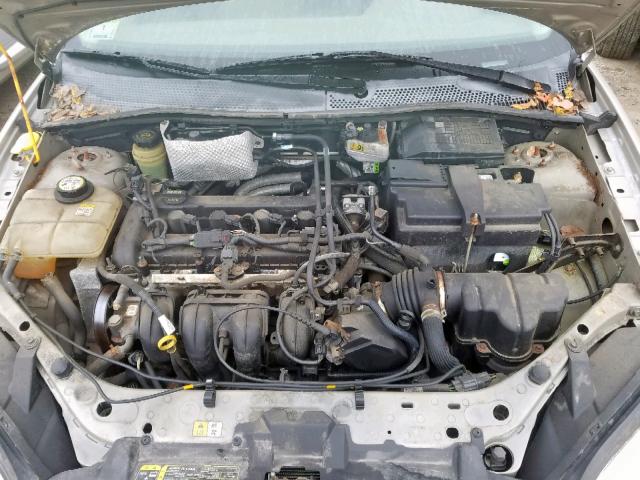 1FAFP34N66W112696 - 2006 FORD FOCUS ZX4 BEIGE photo 7