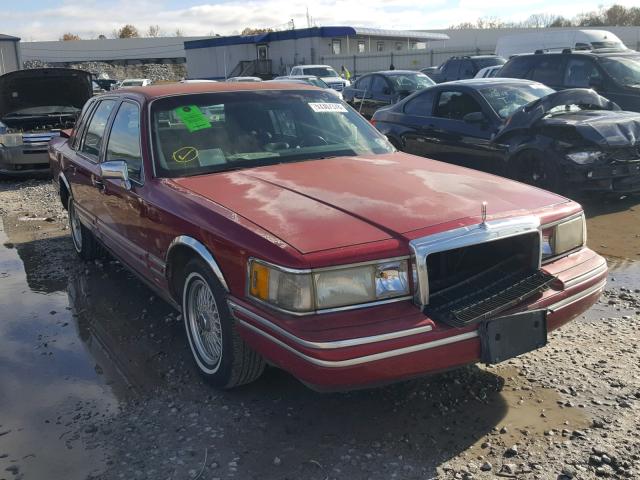 1LNLM81W8RY746340 - 1994 LINCOLN TOWN CAR E RED photo 1