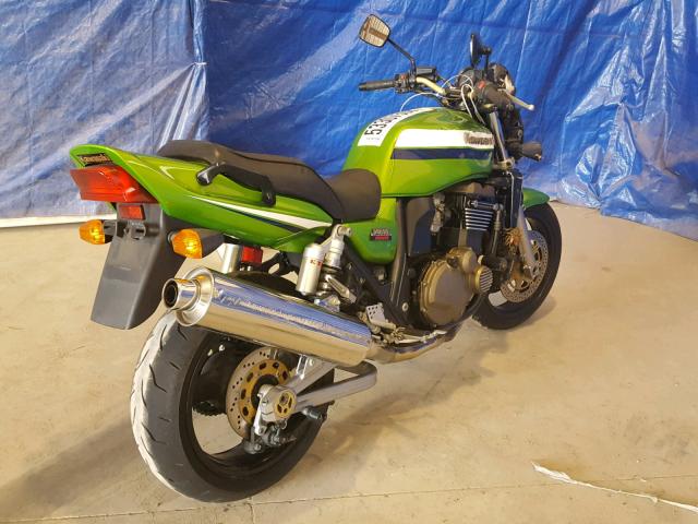 JKAZR9A175A039088 - 2005 KAWASAKI ZR1200 A GREEN photo 4