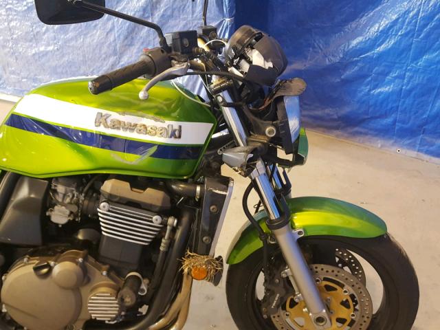 JKAZR9A175A039088 - 2005 KAWASAKI ZR1200 A GREEN photo 9