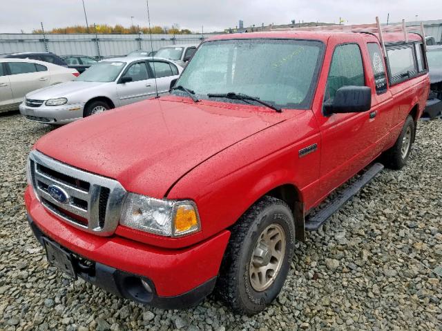 1FTLR4FE4BPB21055 - 2011 FORD RANGER SUP RED photo 2