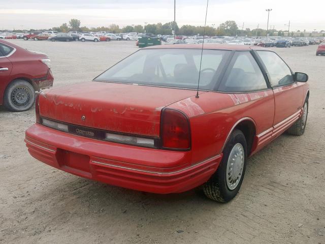 1G3WH15M0RD406502 - 1994 OLDSMOBILE CUTLASS SU RED photo 4