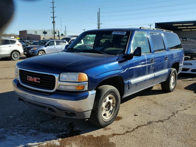 1GKFK16Z23J159010 - 2003 GMC YUKON XL K BLUE photo 2