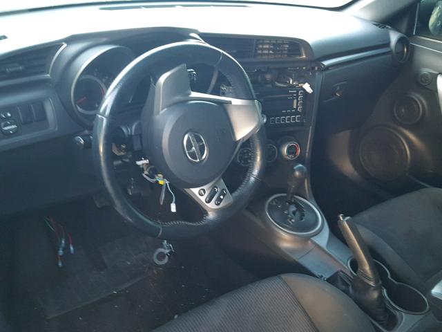 JTKJF5C74B3020206 - 2011 TOYOTA SCION TC SILVER photo 9