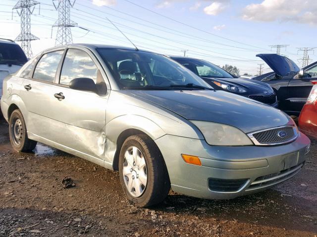 1FAFP34N95W207073 - 2005 FORD FOCUS ZX4 GREEN photo 1