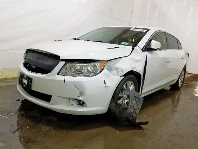 1G4GC5ER9CF298880 - 2012 BUICK LACROSSE WHITE photo 2