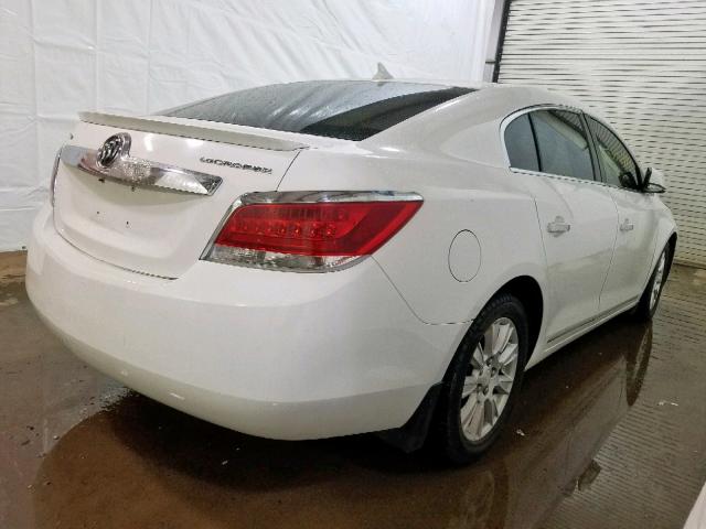 1G4GC5ER9CF298880 - 2012 BUICK LACROSSE WHITE photo 4