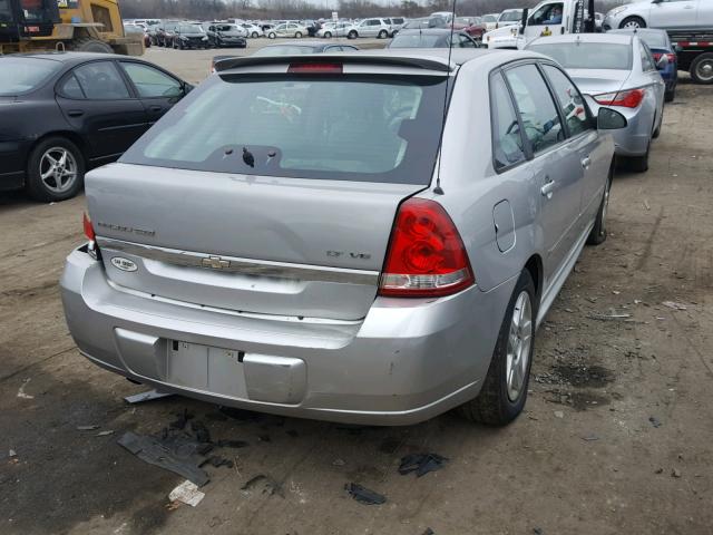 1G1ZT61826F112545 - 2006 CHEVROLET MALIBU MAX ვერცხლისფერი ფოტო 4