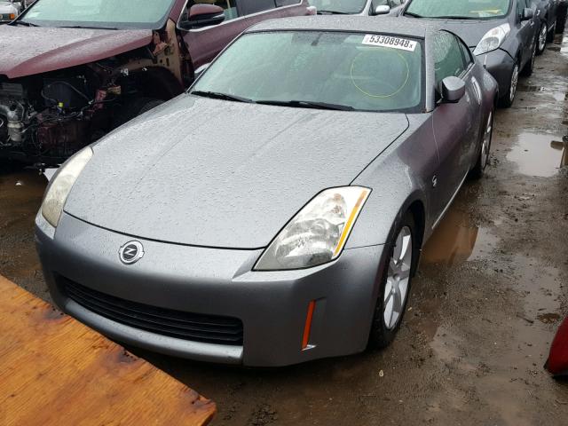 JN1AZ34D74T162448 - 2004 NISSAN 350Z COUPE GRAY photo 2