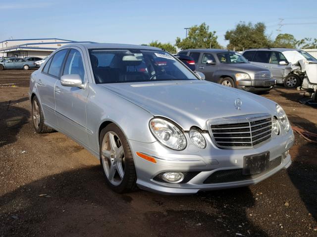 WDBUF56X49B391705 - 2009 MERCEDES-BENZ E 350 SILVER photo 1