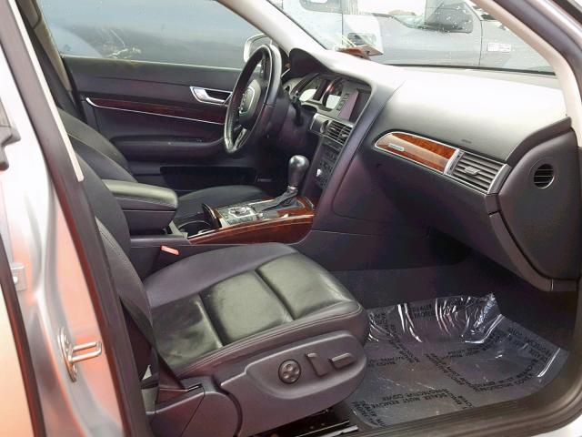 WAUDG74F35N104137 - 2005 AUDI A6 3.2 QUA SILVER photo 5