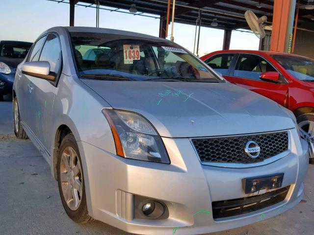 3N1AB6AP4CL757295 - 2012 NISSAN SENTRA 2.0 GRAY photo 1