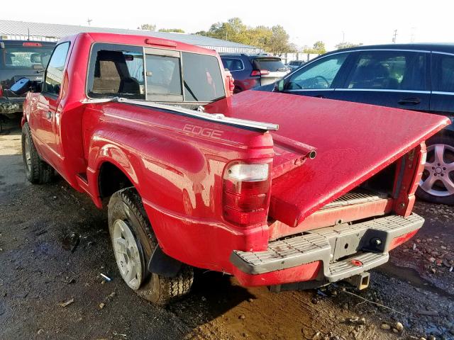 1FTZR11U74PA27973 - 2004 FORD RANGER RED photo 3