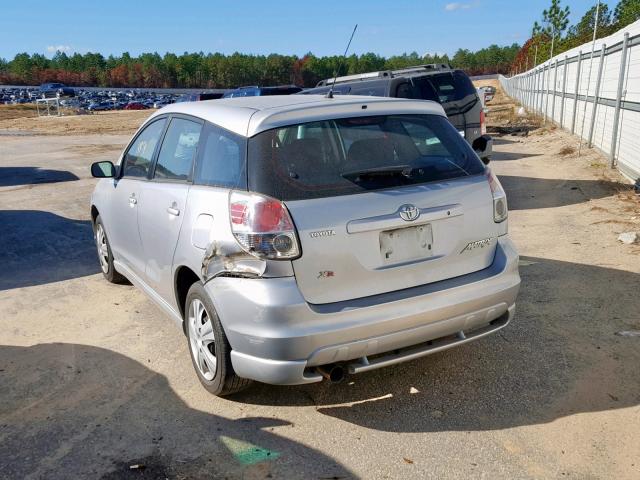 2T1KR32E16C618550 - 2006 TOYOTA COROLLA MA SILVER photo 3